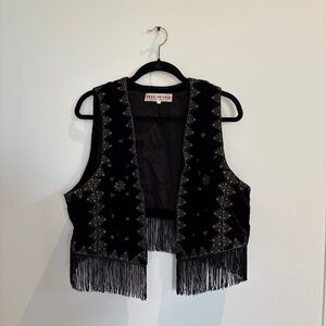 Free People Ella Rocker Vest (size XL)